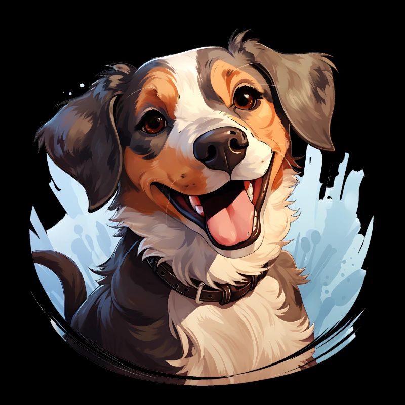 Mignon Dog Design - Animaux, Joie, Amour