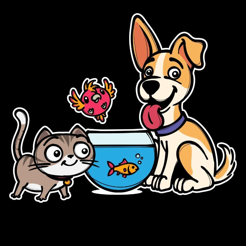 Kæledyr Guldfisk Akvarium Hund Kat Kæledyr