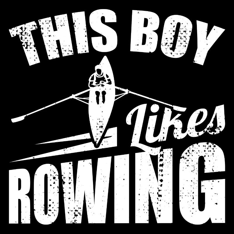 Rowing boy