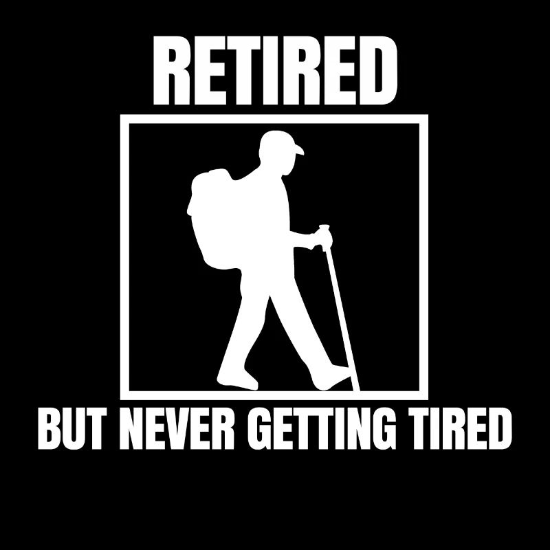 Ruhestand Senior Pensionär Freizeit Statement