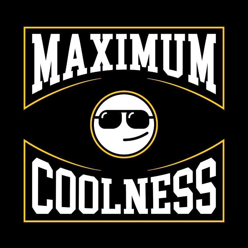 Coolitude maximale Design d’émoticône rétro