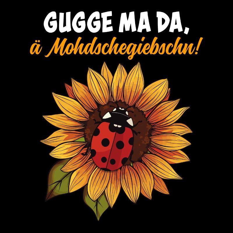 Gugge ma da – Dialekt, Sonnenblume & Marienkäfer