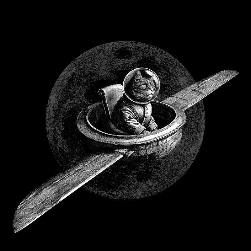 True Moon Love – Fliegende Katze