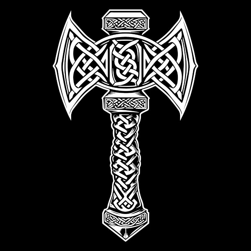 Mjöllnir Wikinger-Symbol