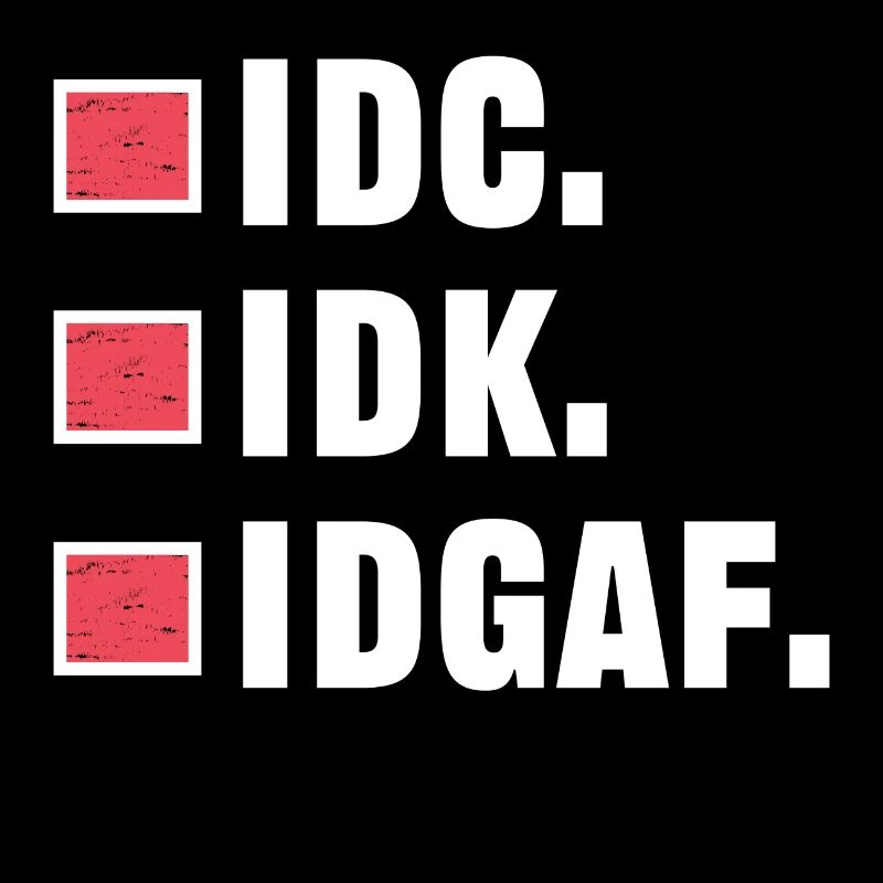 Egal Haltung Statement Ist Mir Wurscht Chill