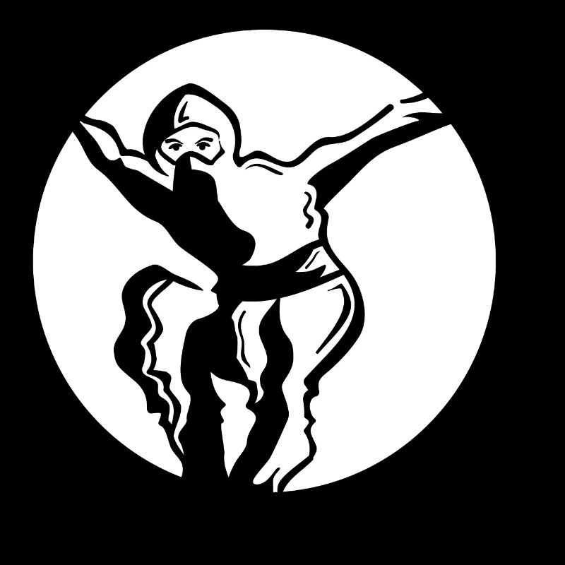 Ninja - whiteblack