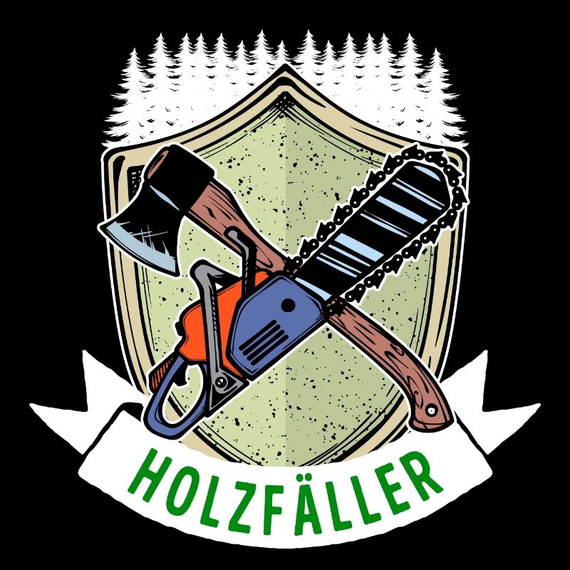 Hache tronçonneuse en bois disant bûcheron menuiserie