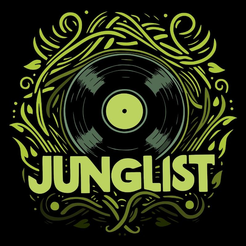 Junglist-Schallplatte