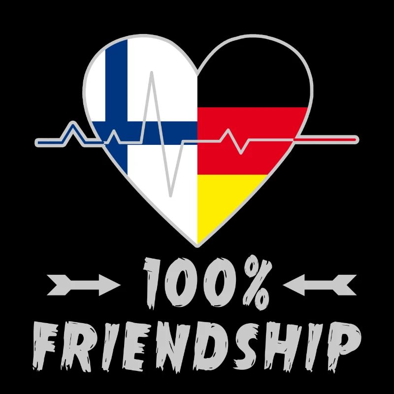 Finland and Germany 100% friendship
