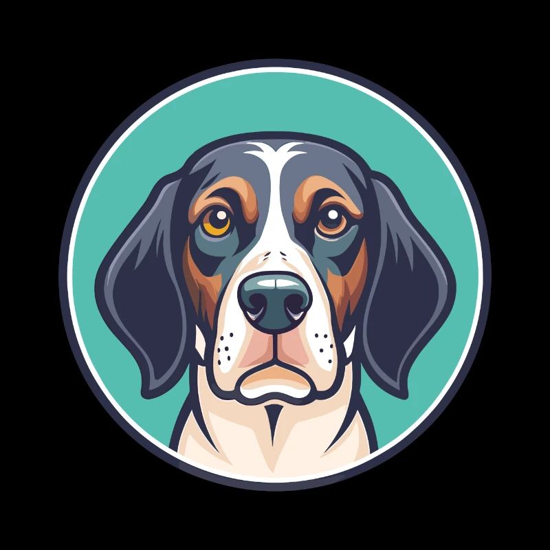 Burgos Pointer Hund Rasse Cartoon Kawaii Clipart
