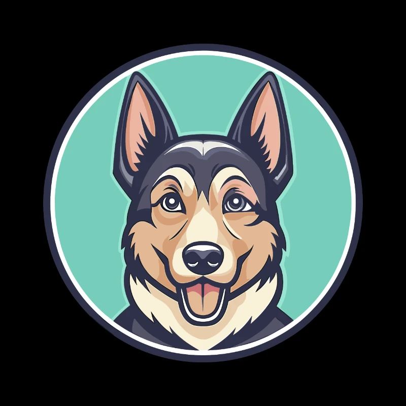 Cao De Gado Transmontano Race Chien Dessin Animé Kawaii