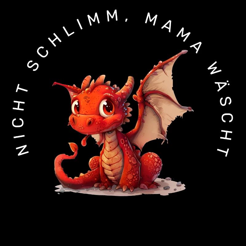 Nicht schlimm, Mama wäscht (Drache)