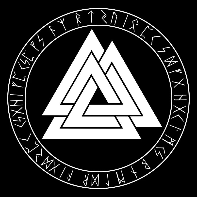 Valknut symbole viking