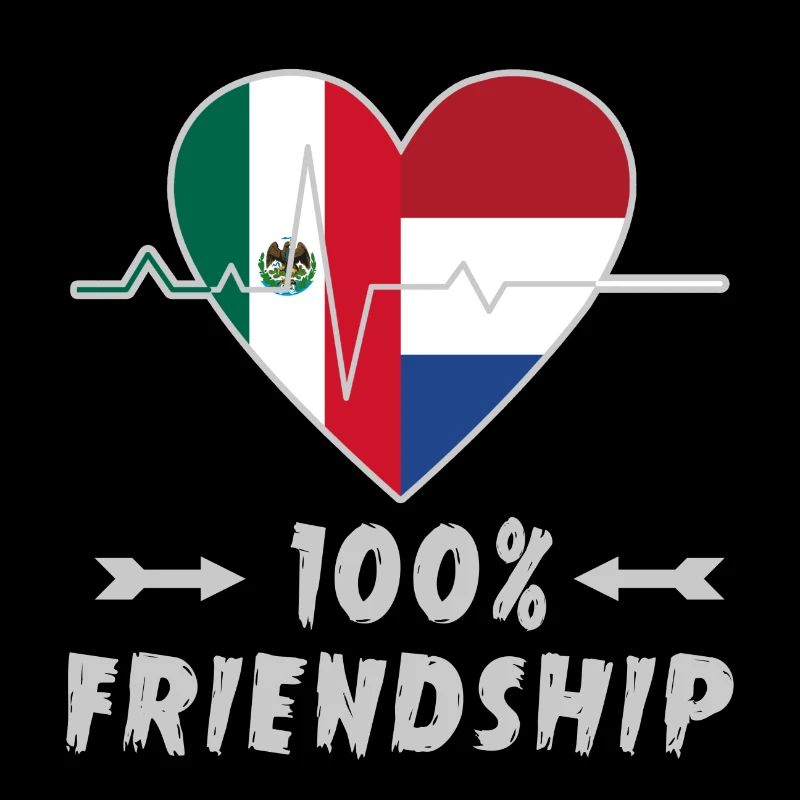 100 % amitié entre le Mexique et les Pays-Bas