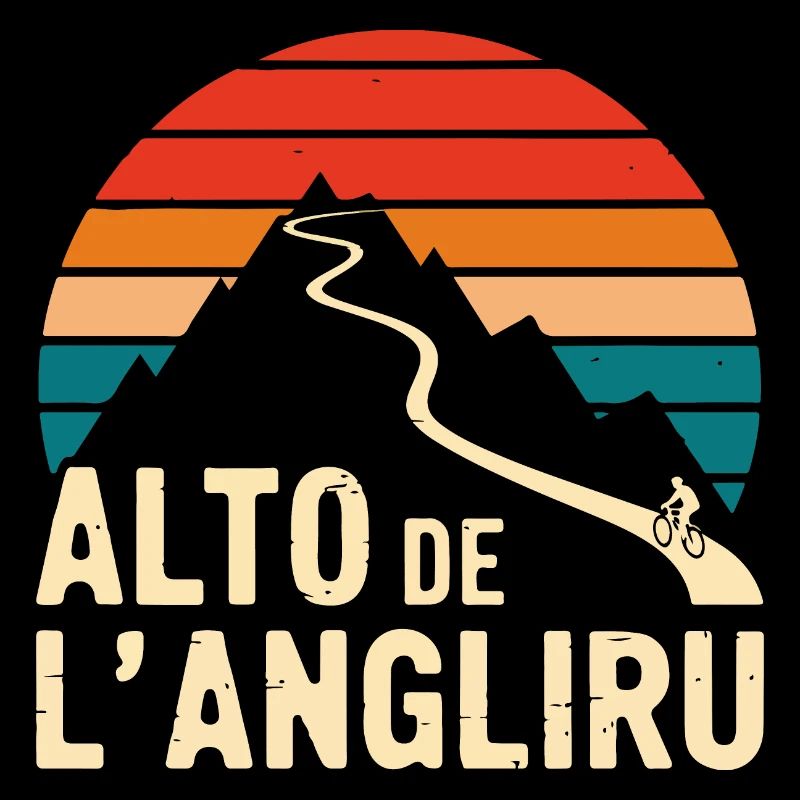 Alto de L'Angliru Radfahrer