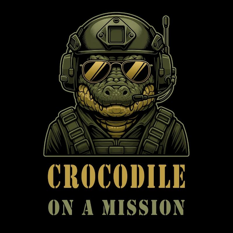 Un crocodile en mission