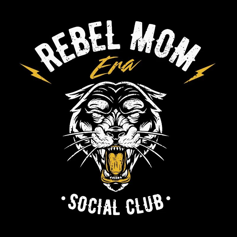 Conception de club de mamans rebelles