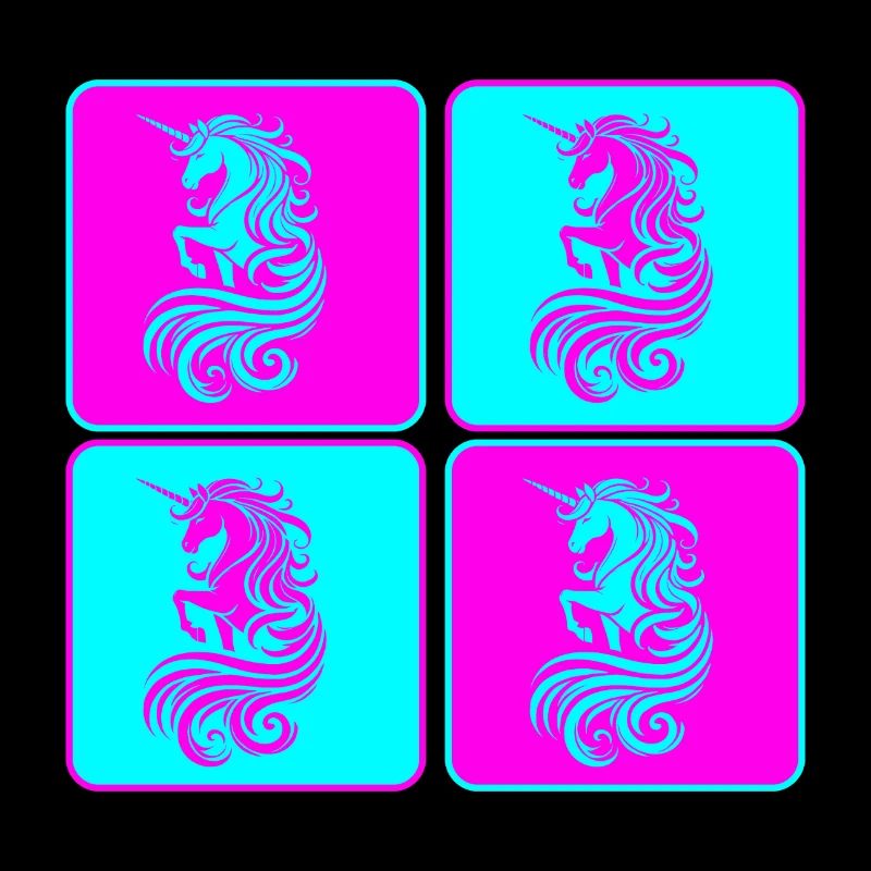 Magisches Einhorn Pop Art