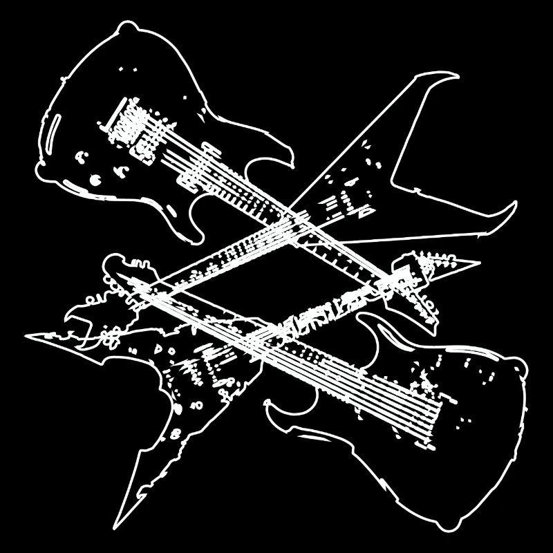 Conception de composition de guitares électriques