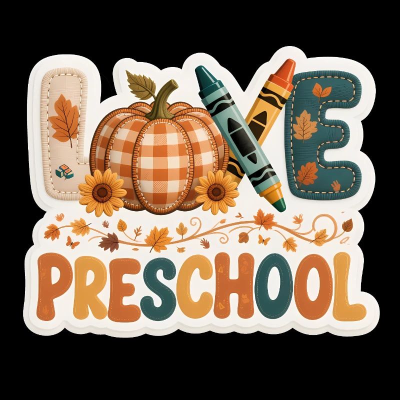 Love Preschool Thanksgiving Fall Leaves Teacher
