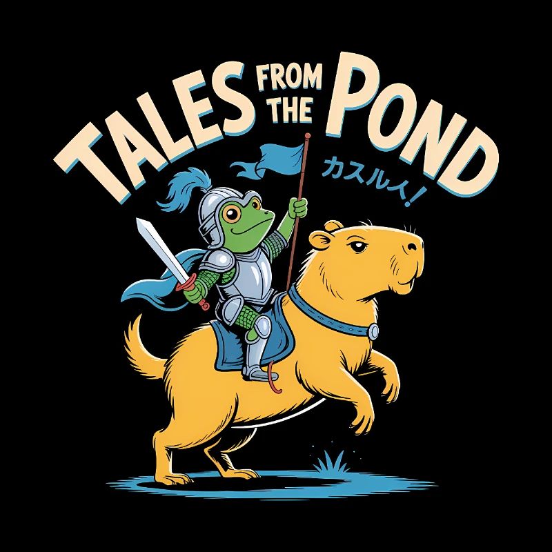 Contes de l’étang - T-Shirt drôle