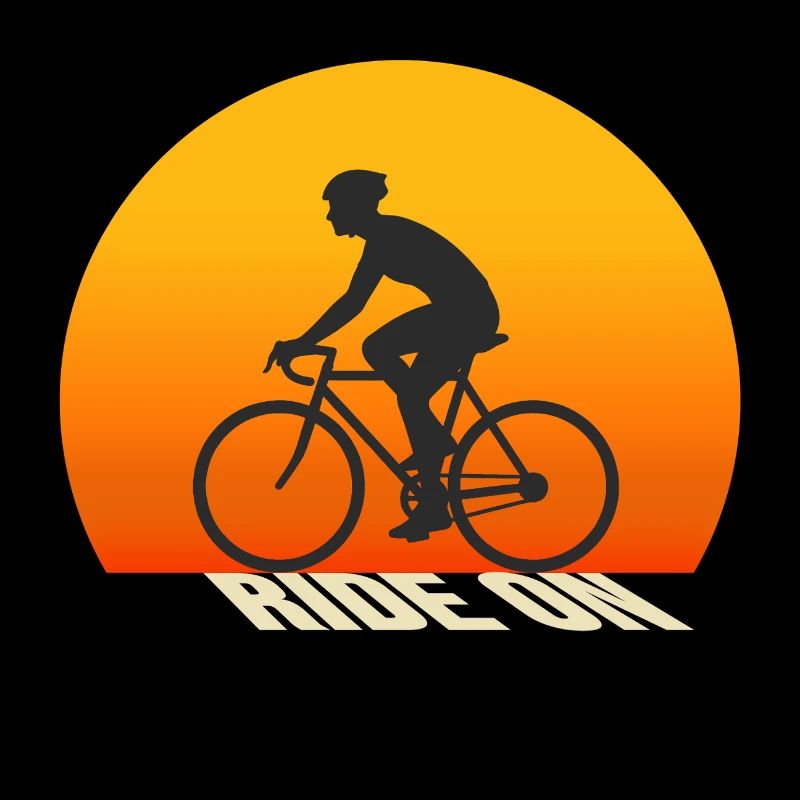 Ride On – Un design de vélo minimaliste au soleil