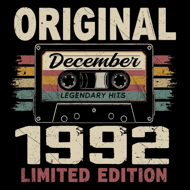 Dezember 1992 Geburtstagsgeschenk