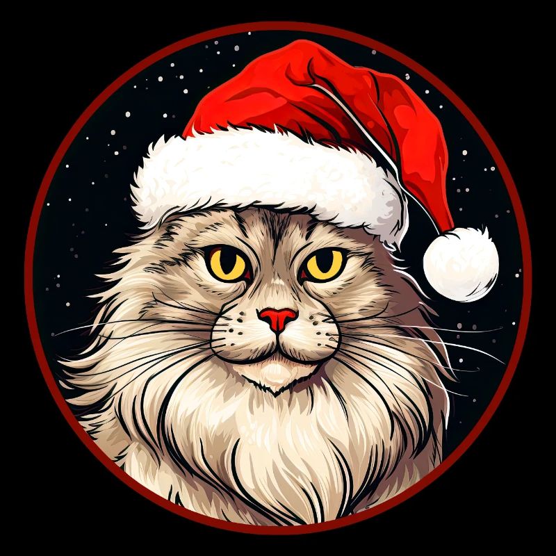 Katzen Weihnachten