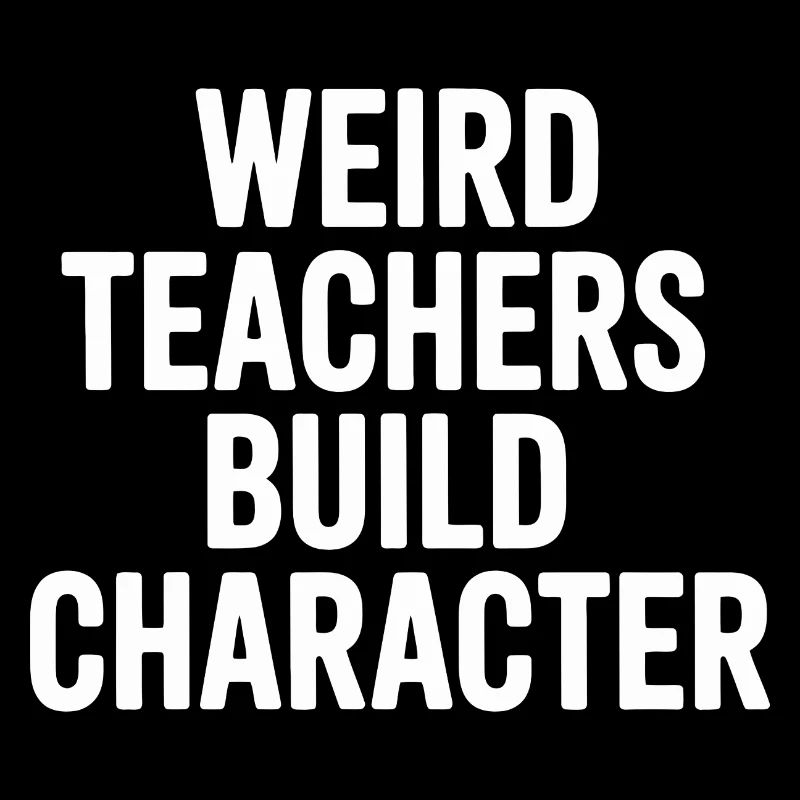 Seltsame Lehrer bauen Charakter auf