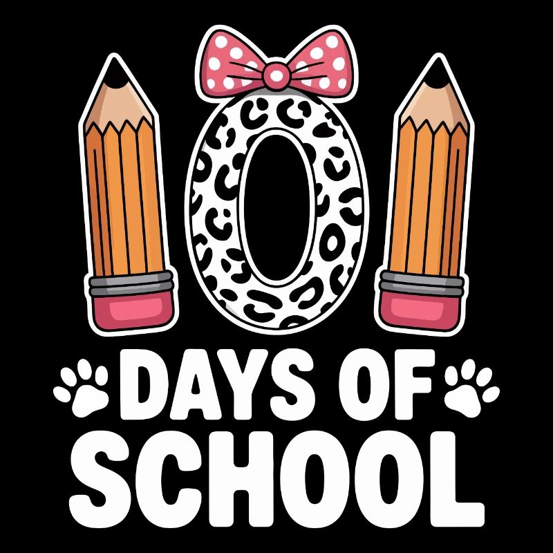 Léopard Pencil Retour à l’école