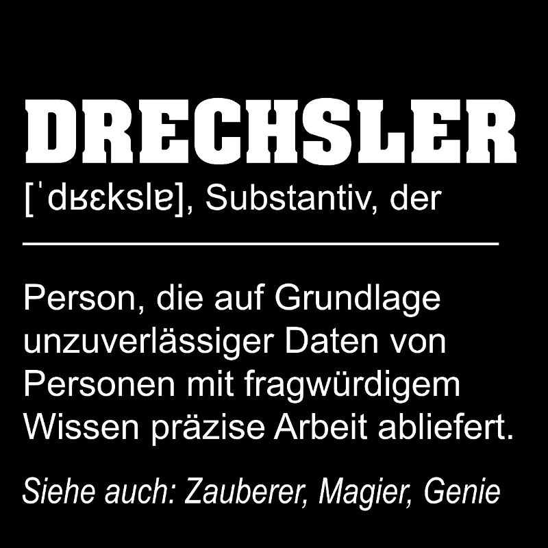 Définition : Tourneur sur bois : Drôle