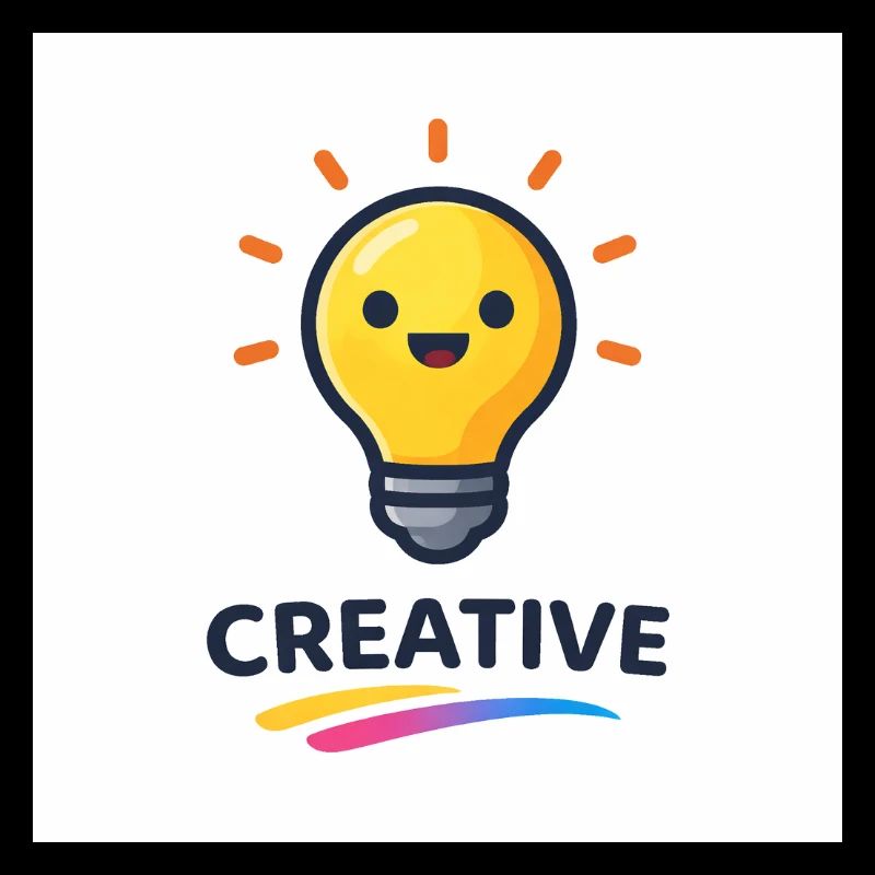 Kreatives Lichtblitz Design