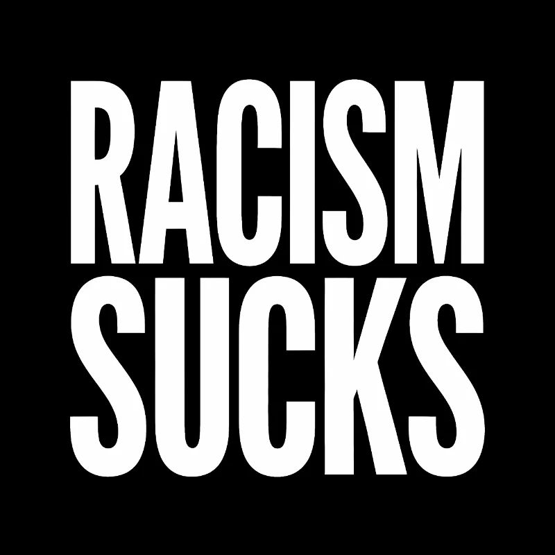Racism Sucks - Cool Pride Logo