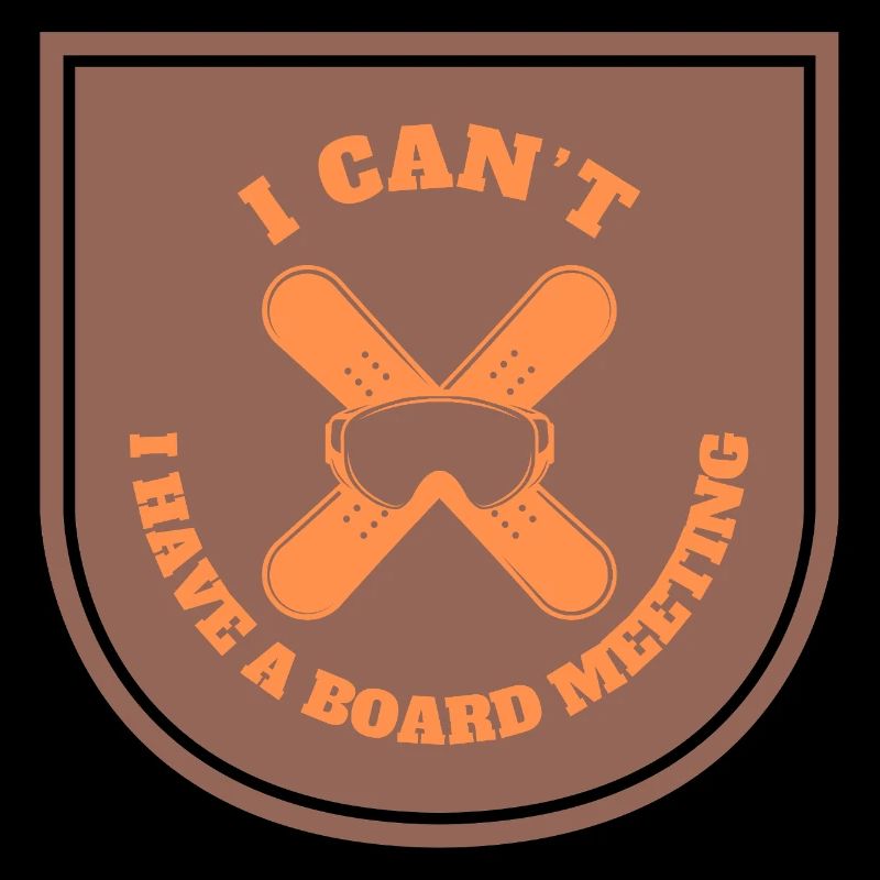 Snowboarding Board Meeting