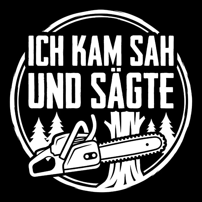 Métier de forestier forestier à la tronçonneuse à bois