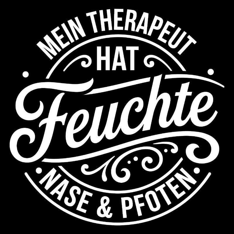 Therapeut Hat Feuchte Nase Pfoten