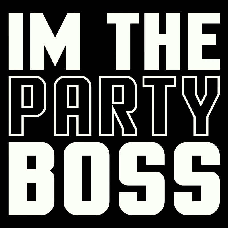 Ich bin der Party Chef