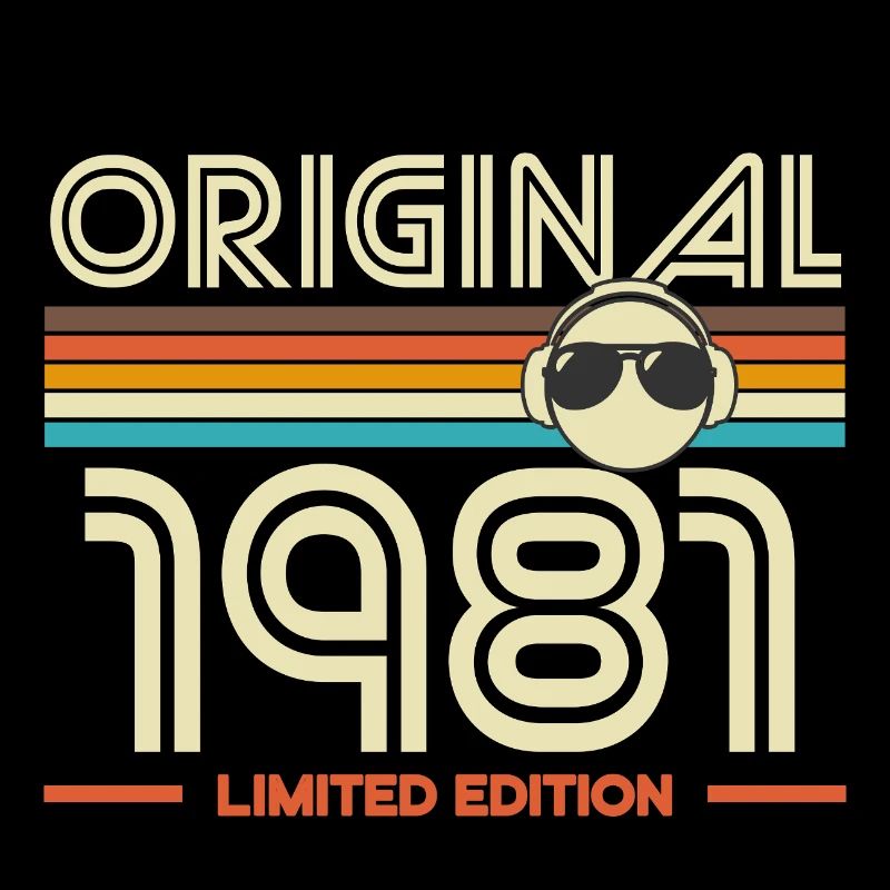 Original 1981 Vintage Édition Limitée