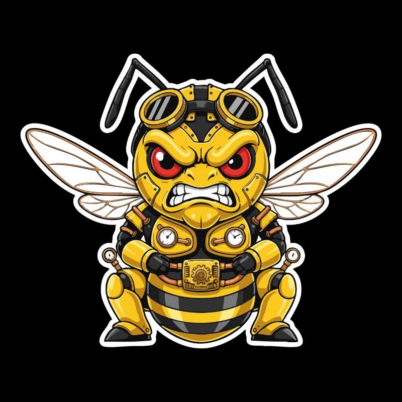 Frelon Steampunk Guerrier Pression et Vapeur