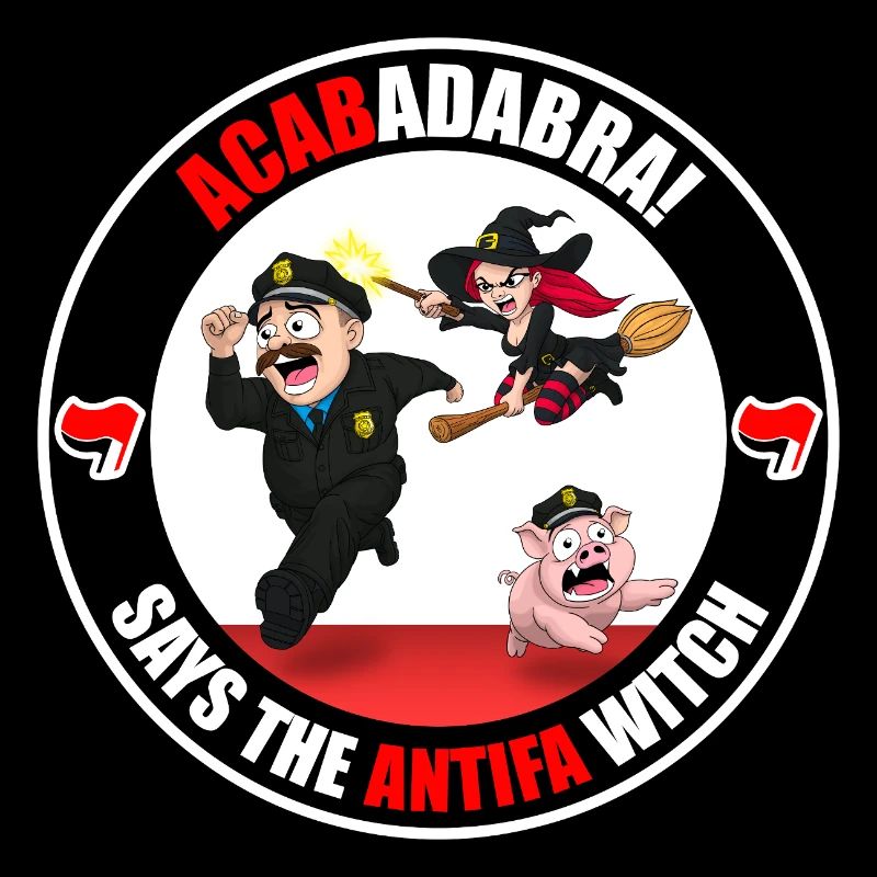 The Antifa Witch - Police