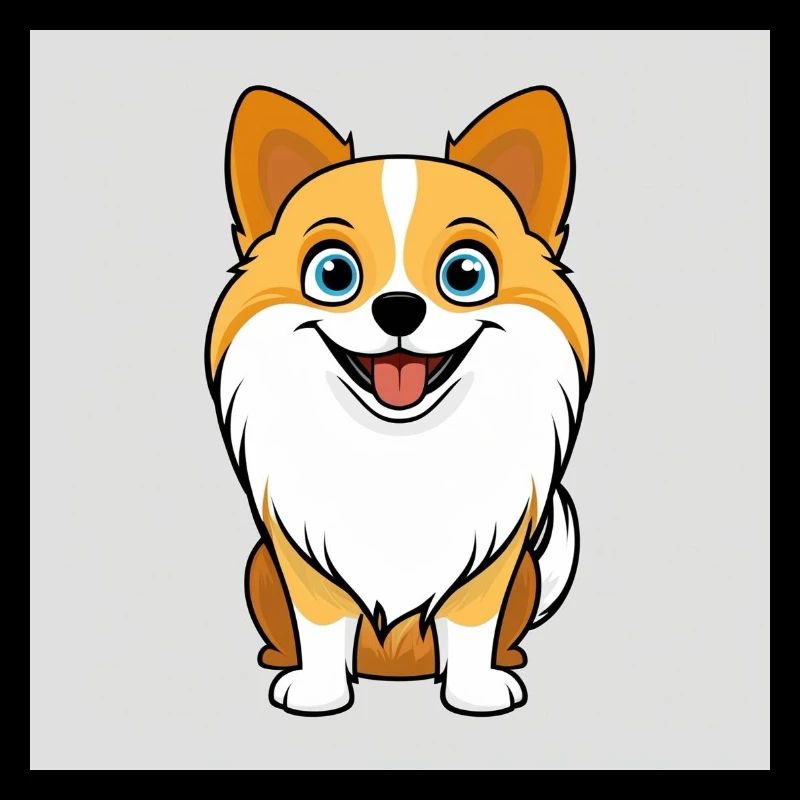 Dessin animé de chien