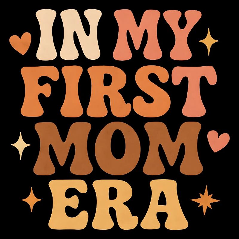 Erster Muttertag Mama Geschenkidee Familie Groovy
