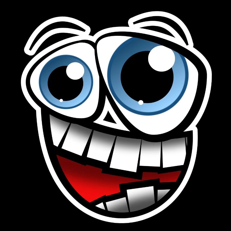 Gesicht Comic