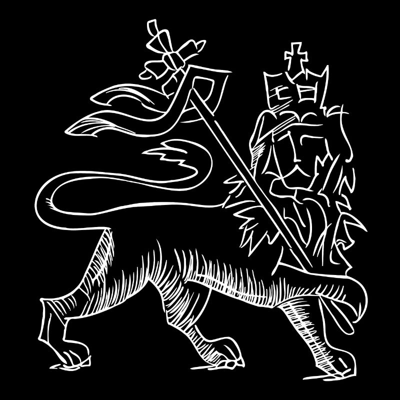 Conquering lion of judah – reggae design