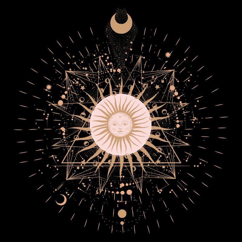 Rayonnement du Mandala du Soleil