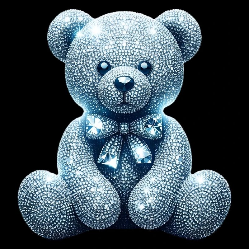 Crystal Bear Diamant Diamanten