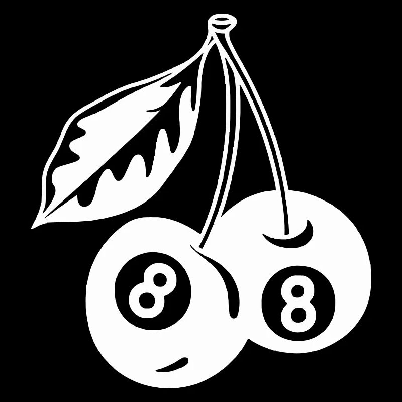 Cerises à 8 boules minimalistes et créatives