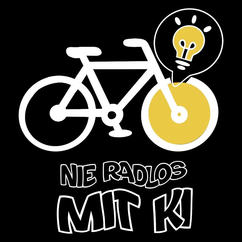 Creative bike with light bulb design