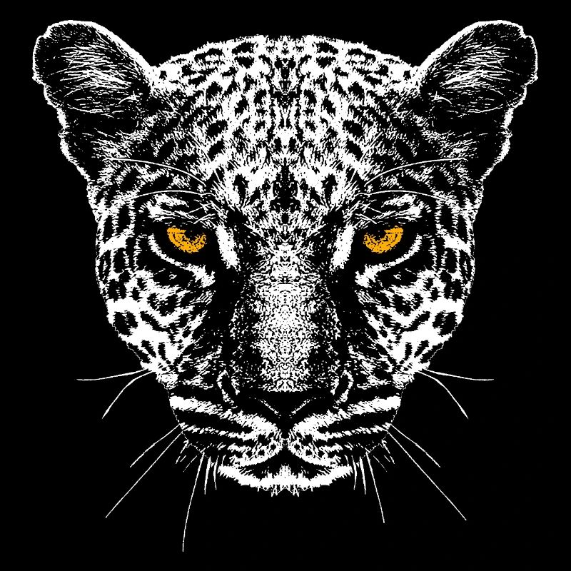 Leopard / Kopf / Augen
