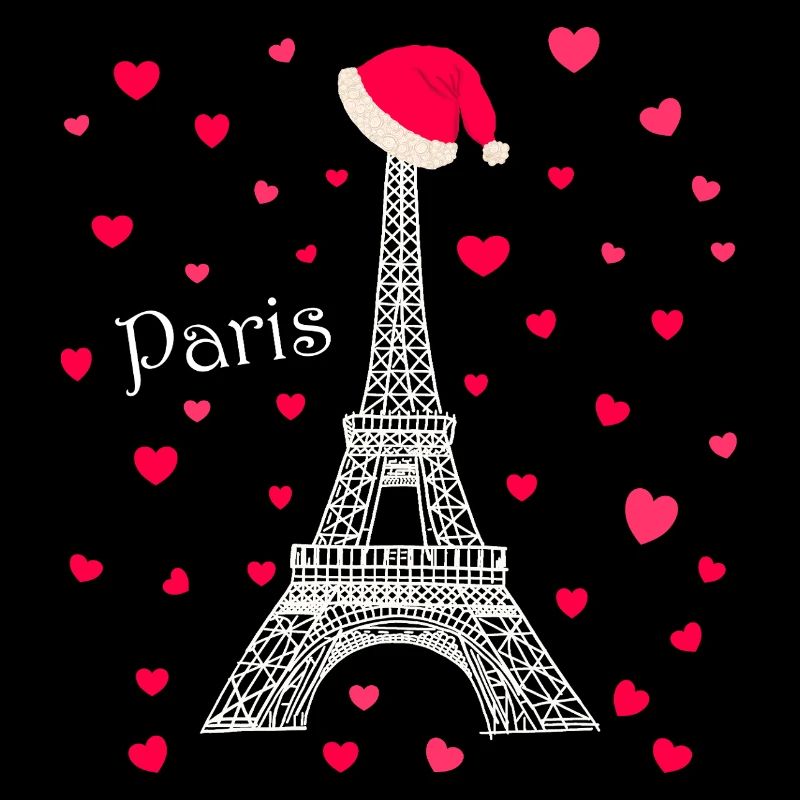 Paris Liebesfunken Eiffelturm Weihnachten